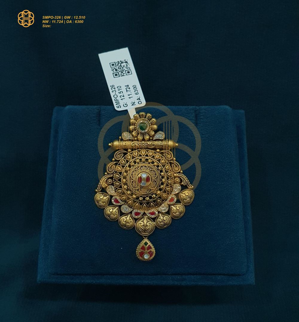 SWAROVSKI MANGALSUTRA PENDAL ONLY - 1