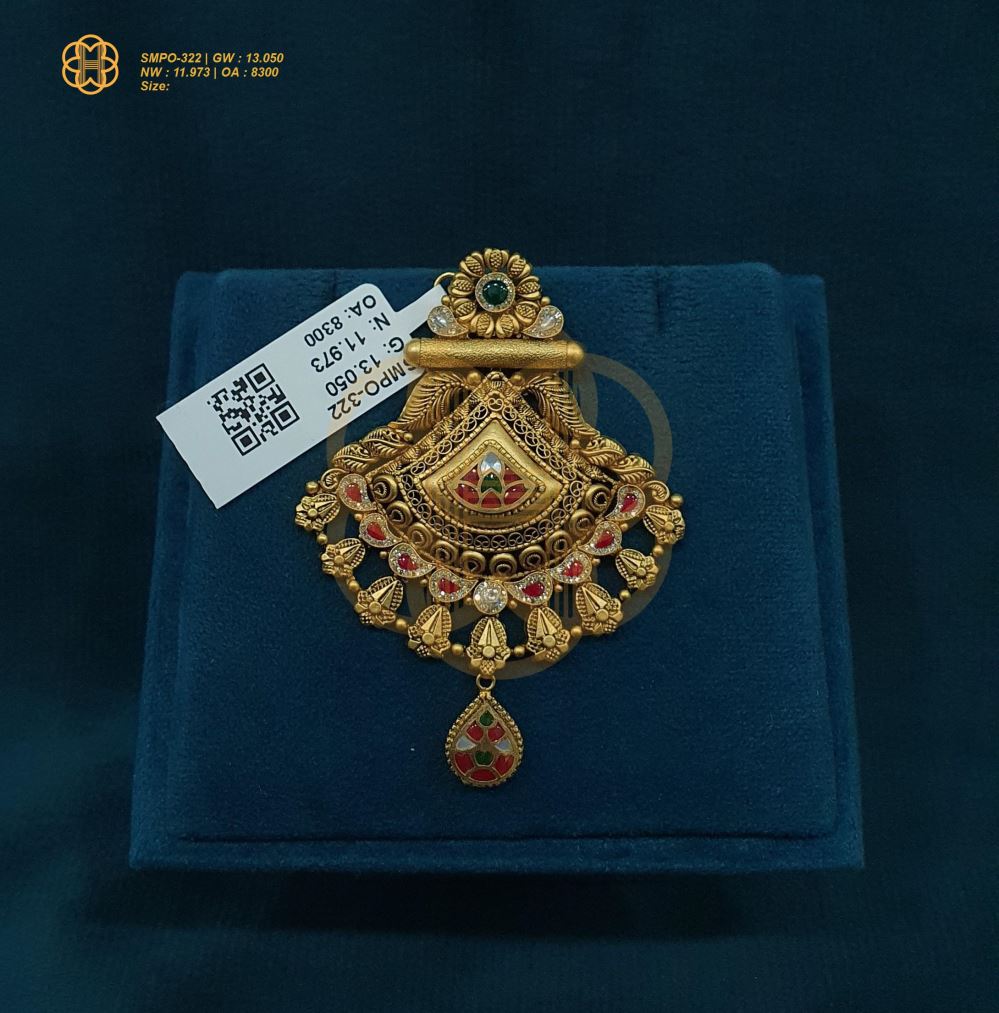 SWAROVSKI MANGALSUTRA PENDAL ONLY - 1