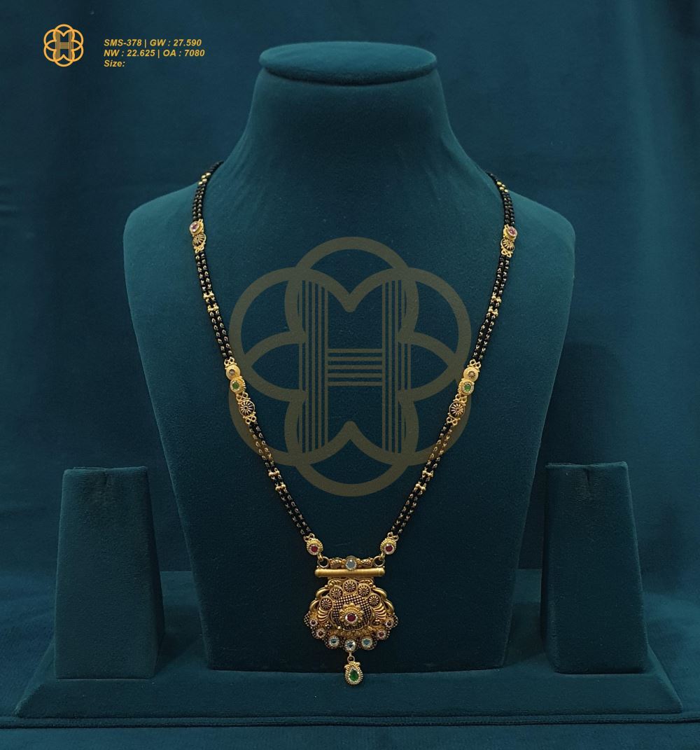 SWAROVSKI MANGALSUTRA SER - 1