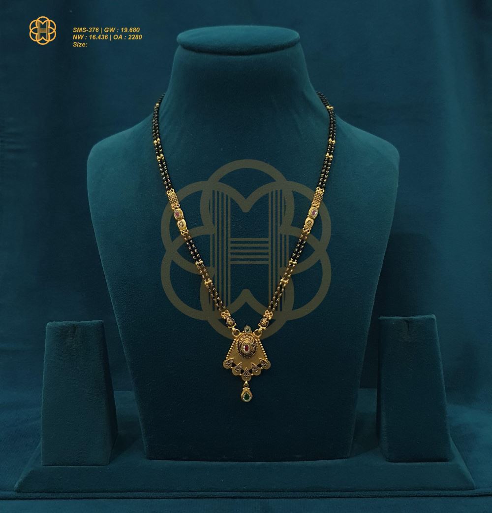SWAROVSKI MANGALSUTRA SER - 1