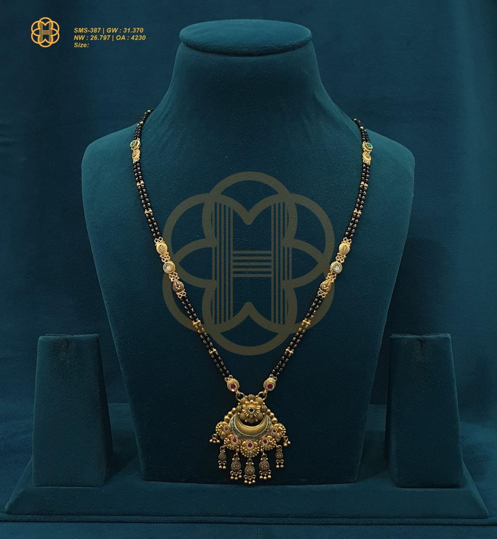 SWAROVSKI MANGALSUTRA SER - 1